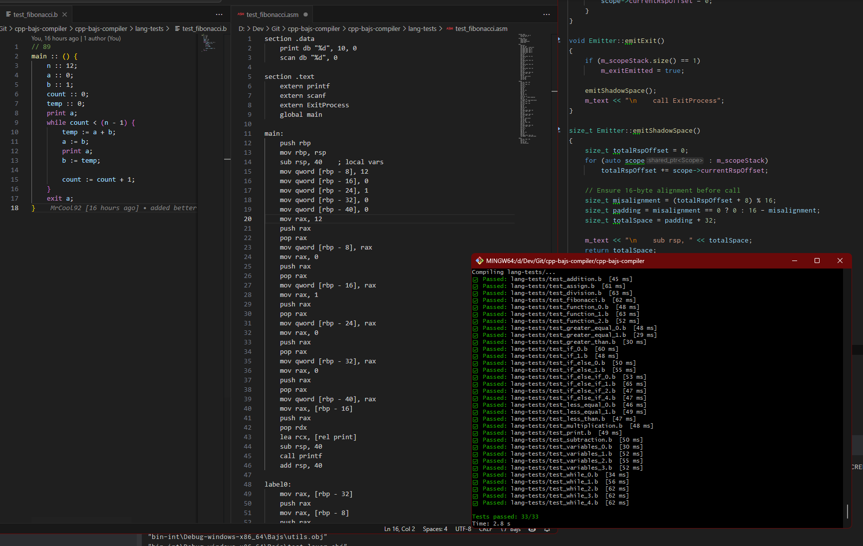 Bajs Compiler